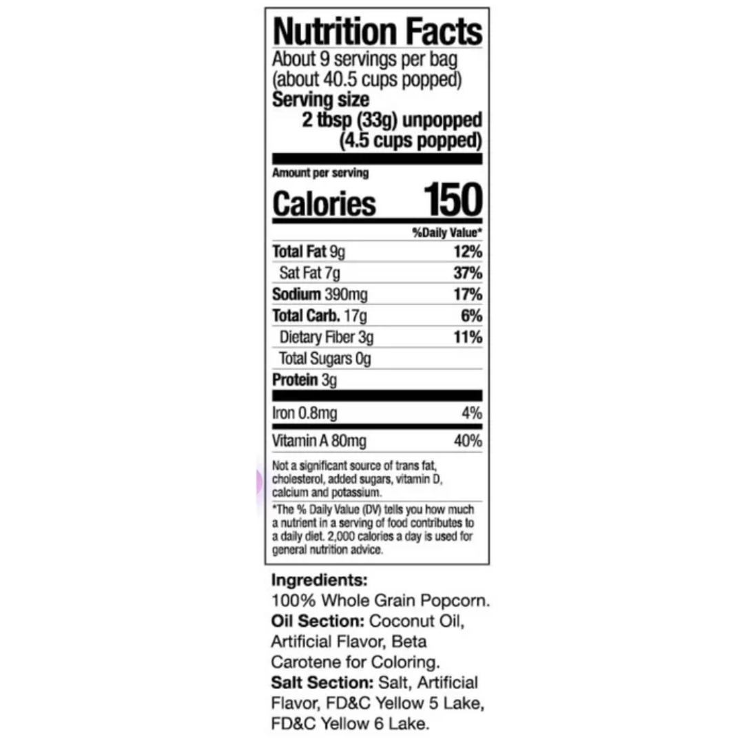 Paragon Popcorn Portion Packs - 4 Ounce, 8 Ounce, 12 Ounce