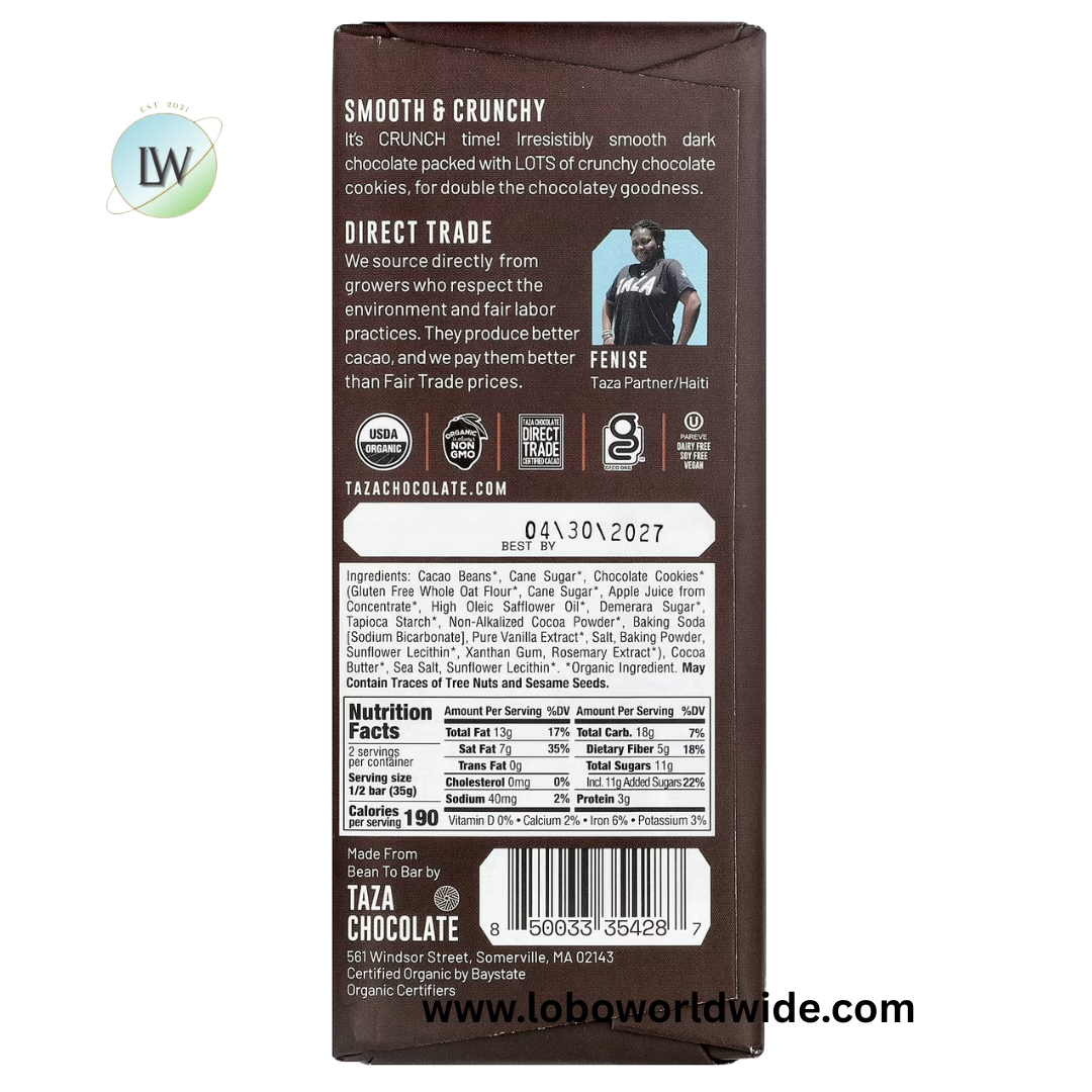 Taza Chocolate,Dark Chocolate, 2.5 oz (70 g)