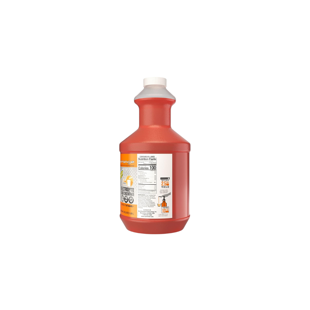Sports Drink Liquid Concentrate 64 oz., Orange