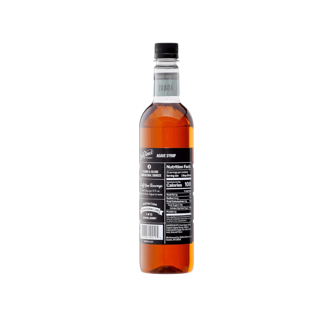 DaVinci Gourmet Classic Agave Flavoring Syrup 750 mL
