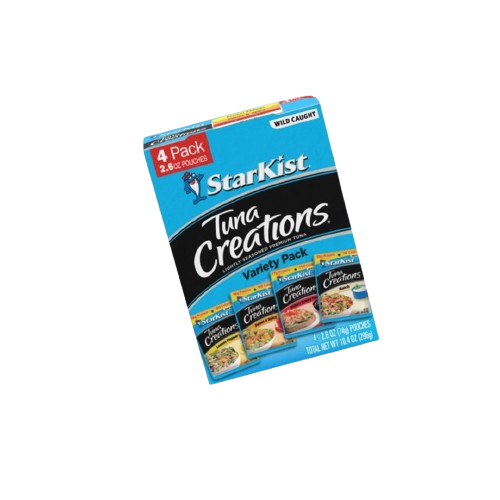 StarKist Tuna Creations, Variety Pack, 2.6 Ounce (Pack of 4)