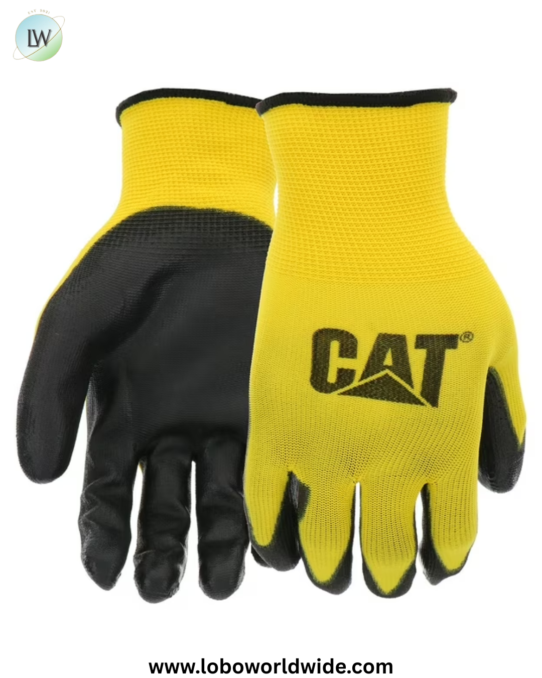 CAT Polyurethane Automotive Work Glove, 15-Pack