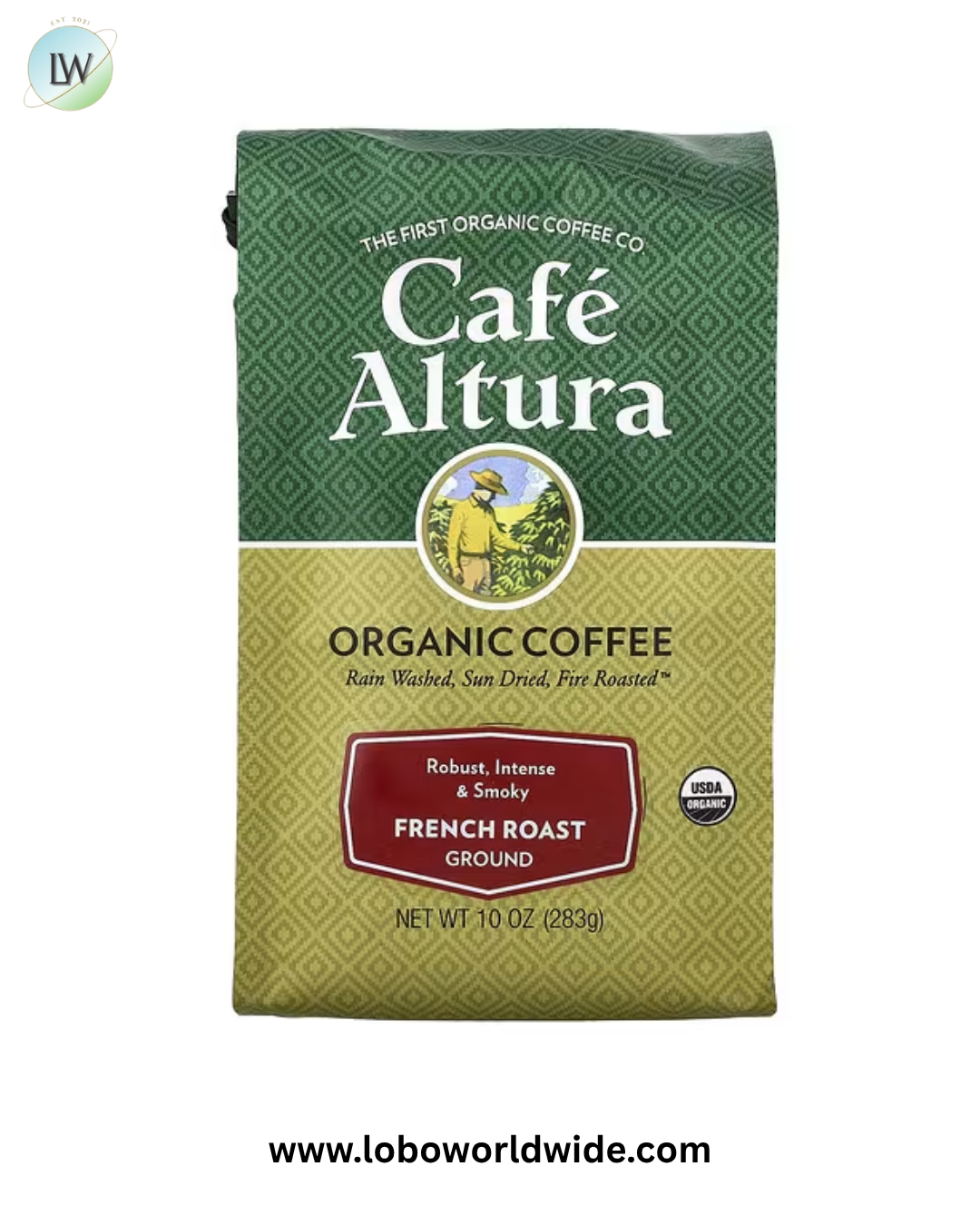 Cafe Altura, Organic Coffee, Ground, 10 oz (283 g)