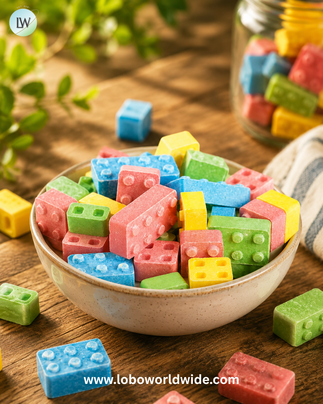 Candy Blox Building Blocks - 11lb Bulk