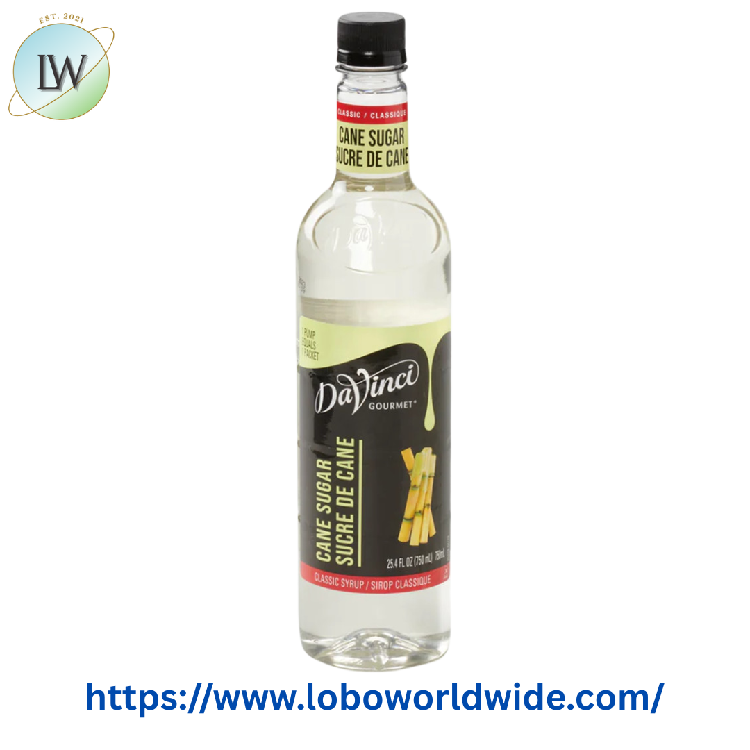 DaVinci Gourmet Classic Cane Sugar Flavoring Syrup 750 mL