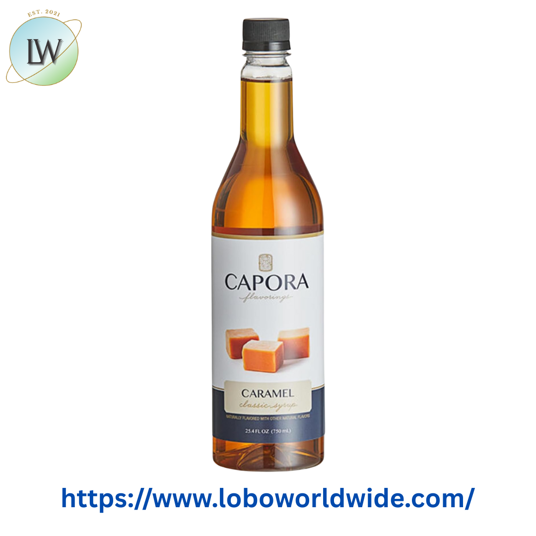 Capora Caramel Flavoring Syrup 750 mL