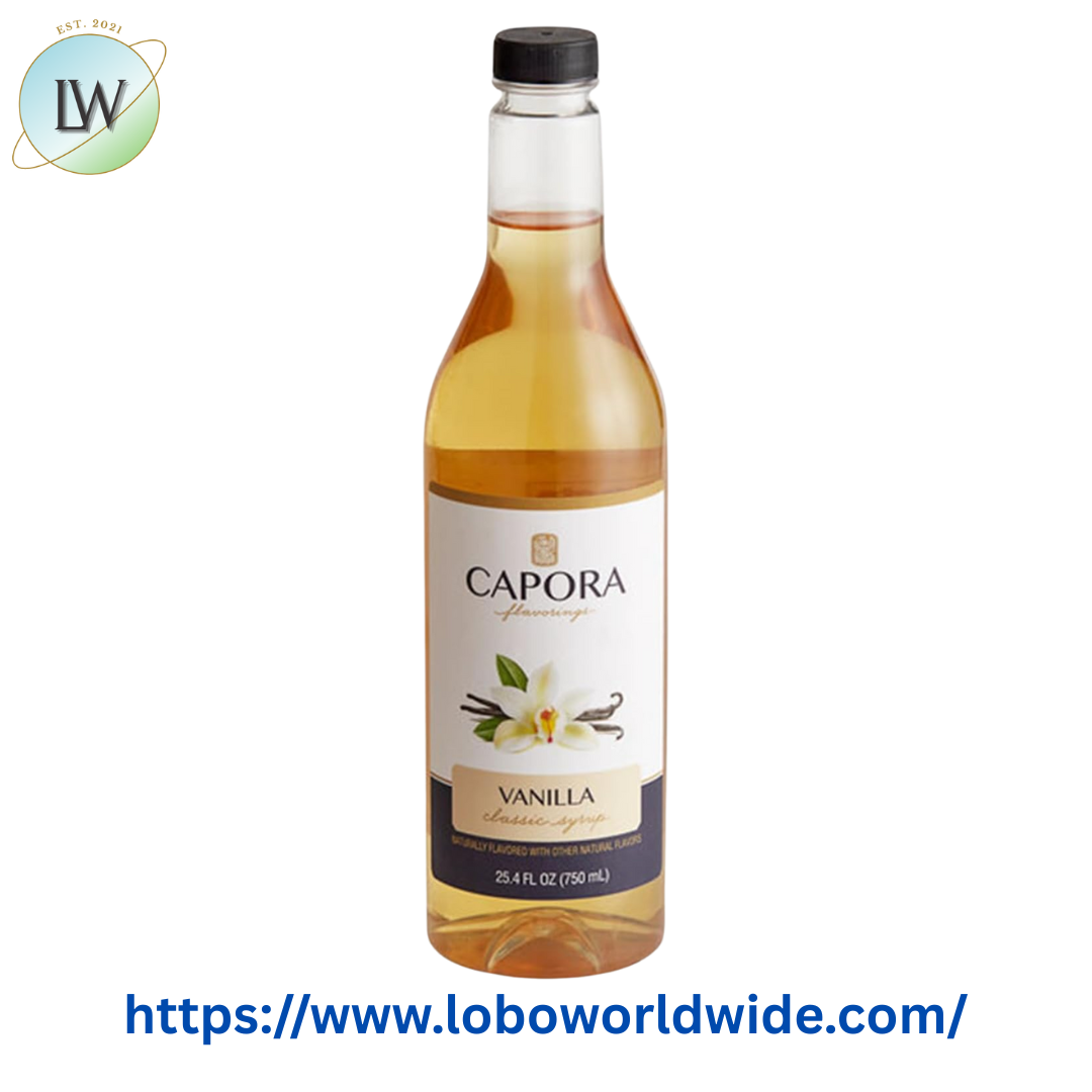 Capora Vanilla Flavoring Syrup 750 mL