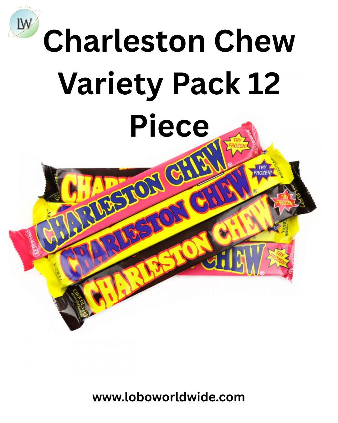 Charleston Chew Variety Pack 12 Piece