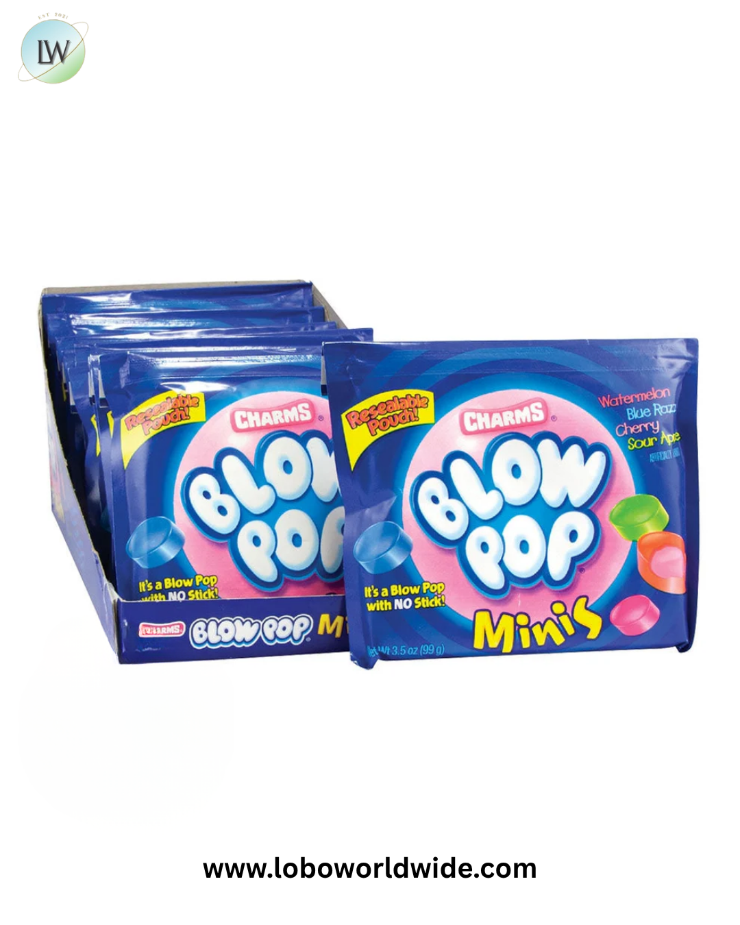 Charms Blow Pops Minis - 12ct