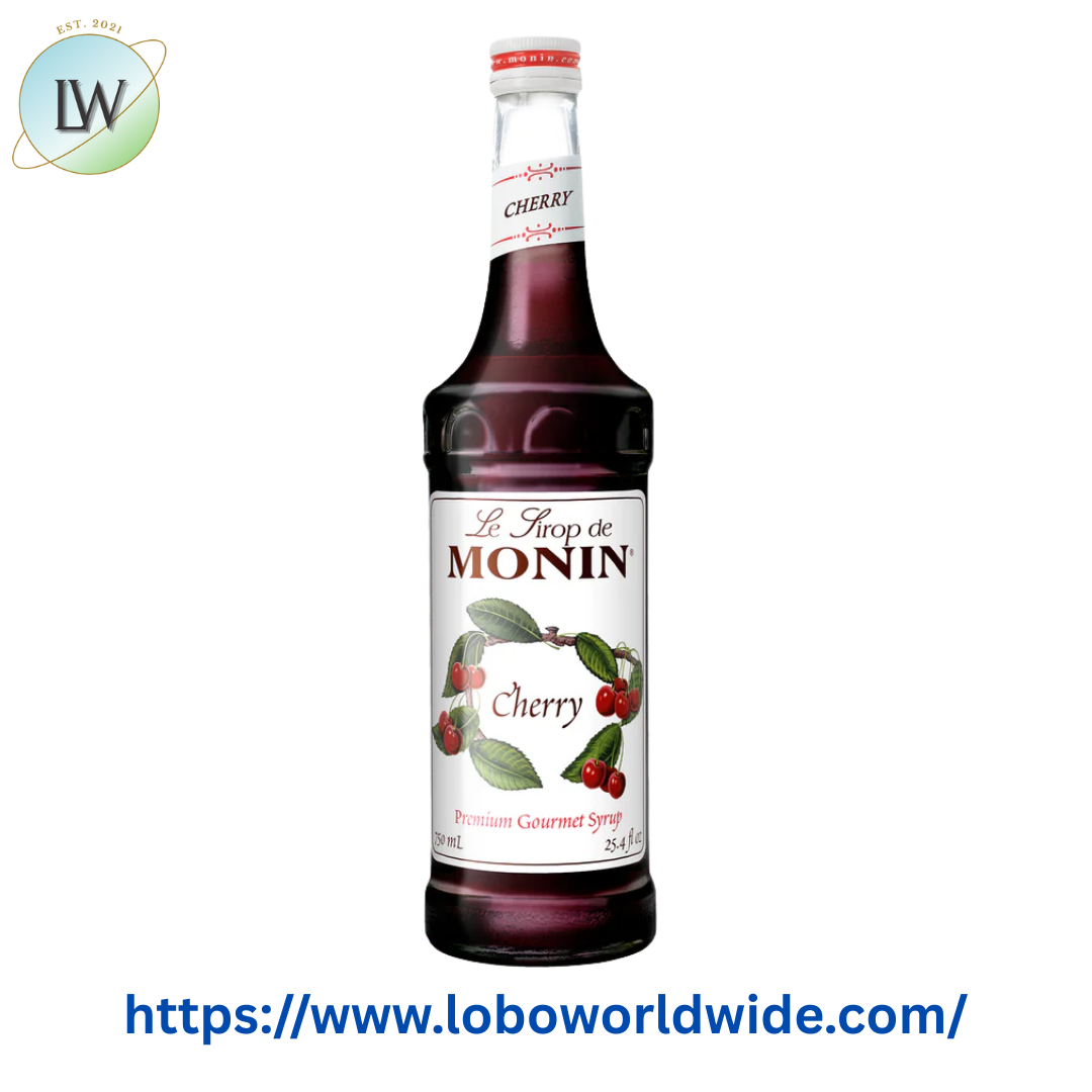 Monin Premium Cherry Flavoring / Fruit Syrup 750 mL
