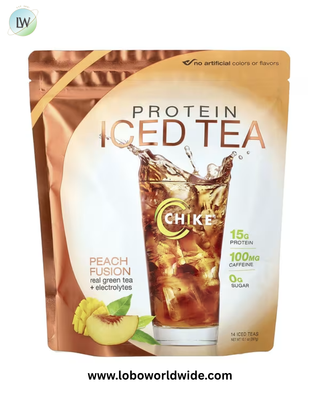 Chike Nutrition, Protein Iced Tea, 10.1 oz (287 g)