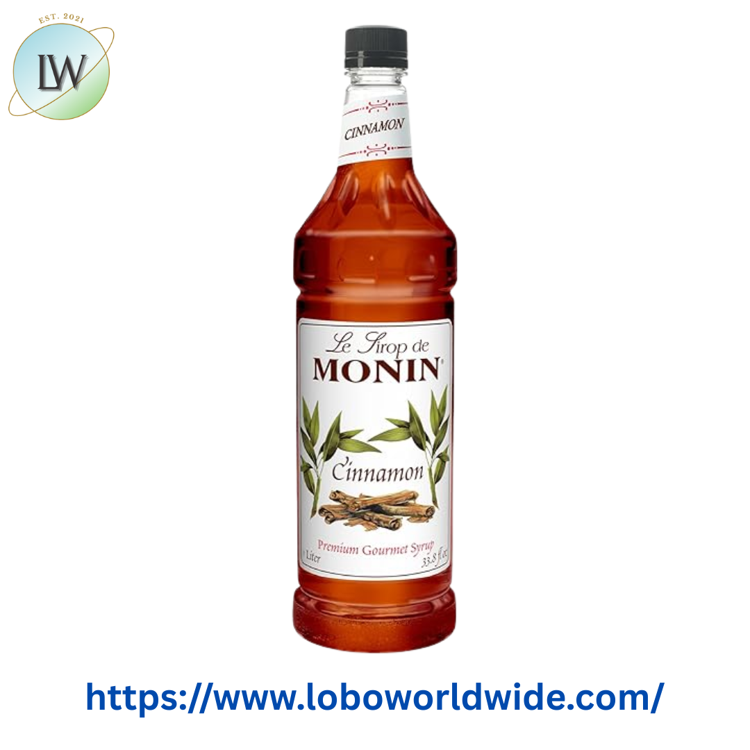 Monin Premium Cinnamon Flavoring Syrup 1 Liter