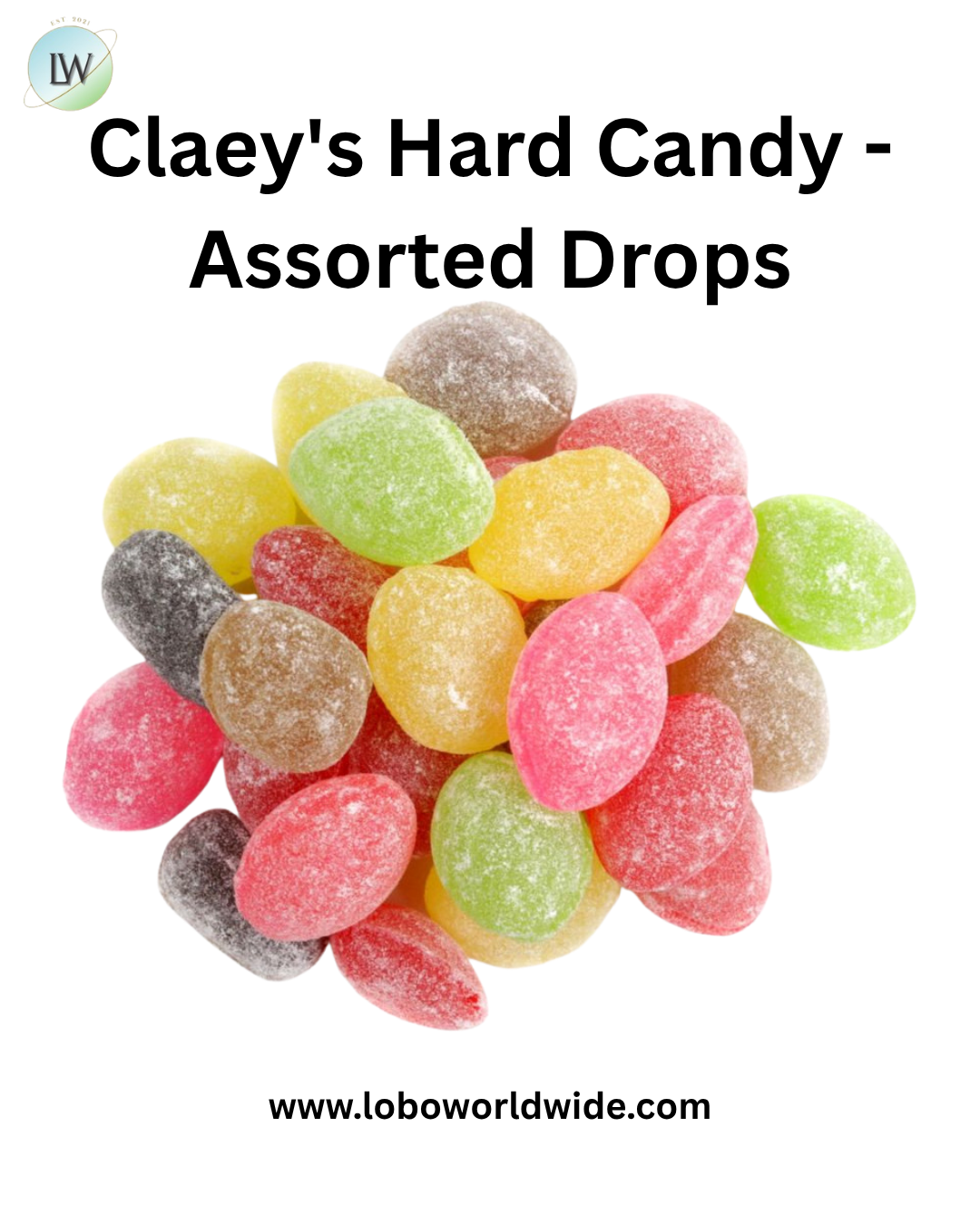 Claey's Hard Candy - Assorted Drops