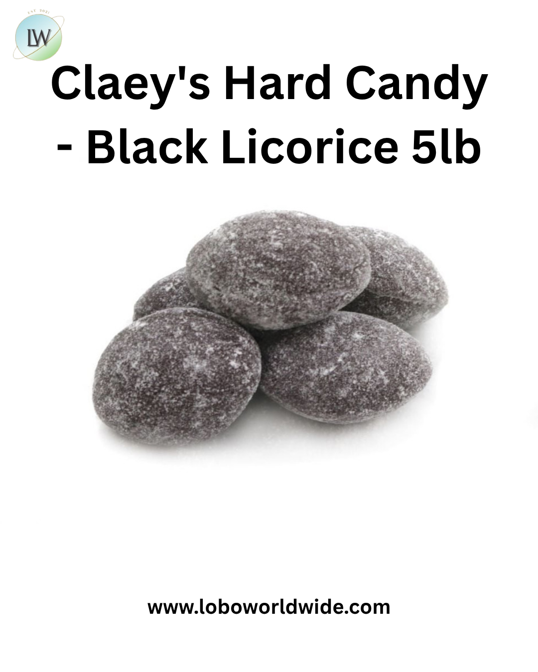 Claey's Hard Candy - Black Licorice