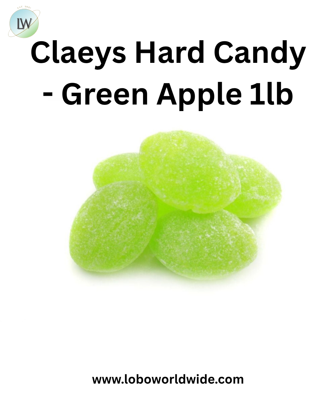 Claeys Hard Candy - Green Apple