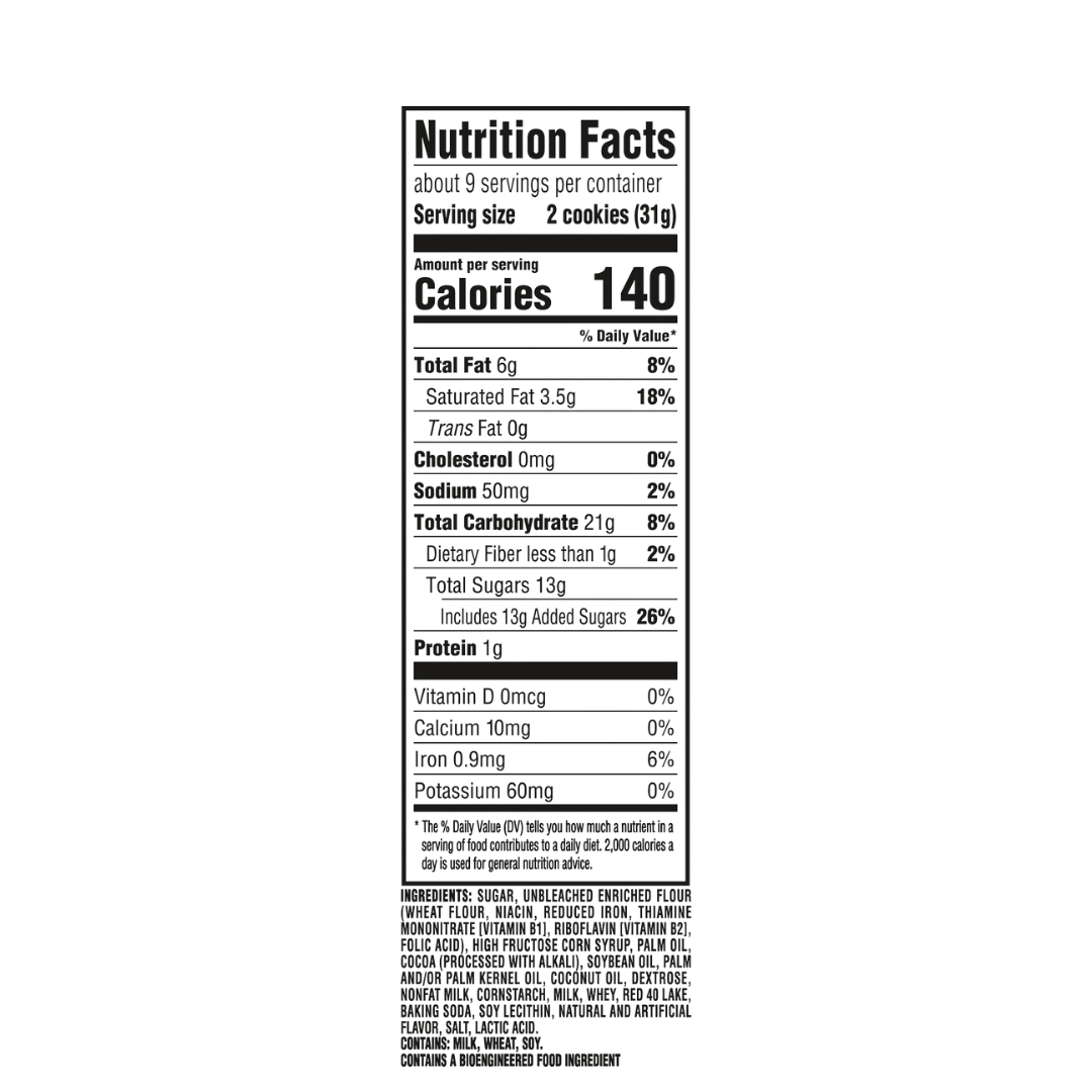 (3 pack) CHIPS AHOY! Chewy Red Velvet Cookies, 9.6 oz