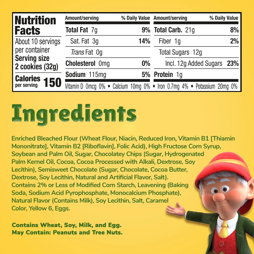 (3 pack) Keebler Soft Batch Chocolate Chip Cookies, 11.9 oz