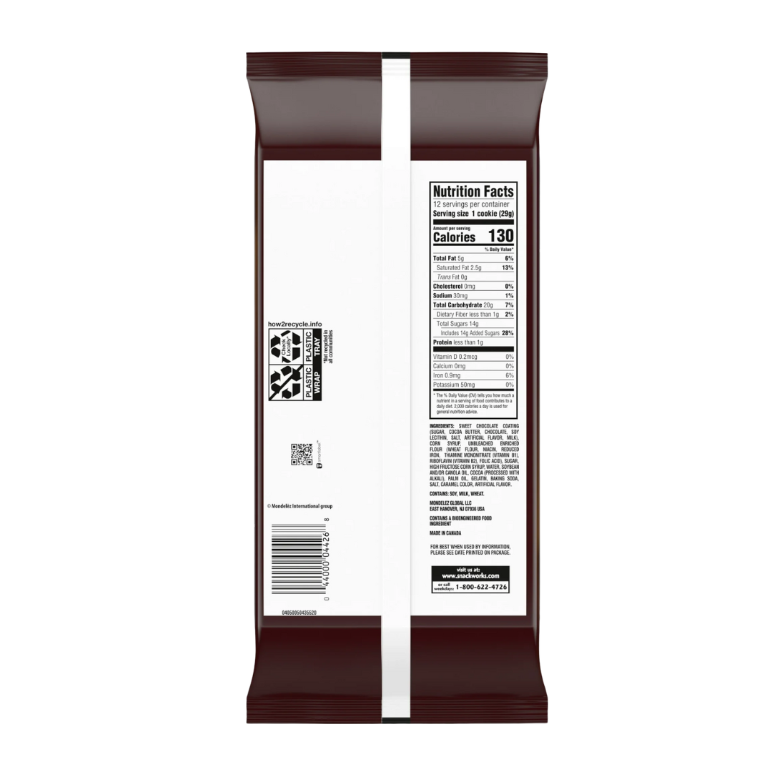 (3 pack) Pinwheels Pure Chocolate & Marshmallow Cookies, 12 oz