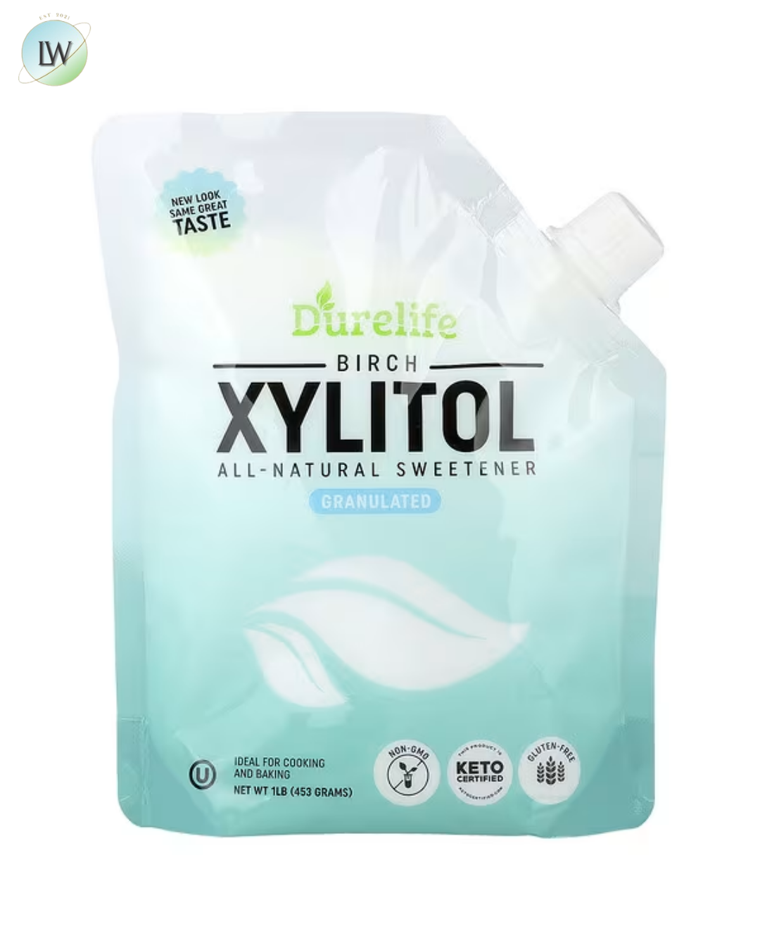 DURELIFE, Birch Xylitol, Granulated, 1 lb (453 g)
