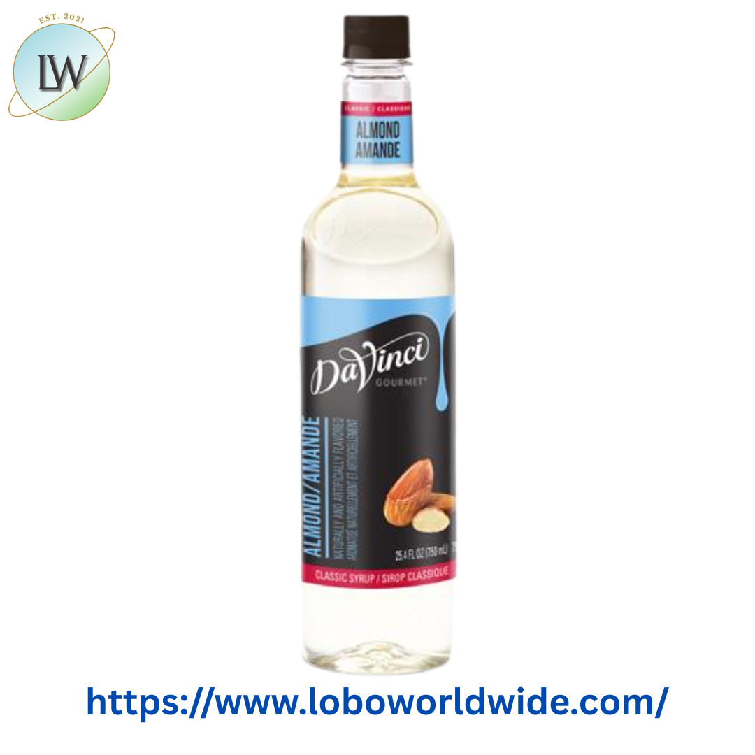 DaVinci Gourmet All-Natural Almond Flavoring Syrup 750 mL