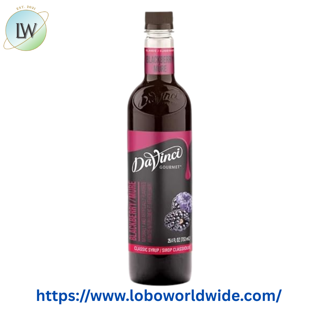 DaVinci Gourmet Classic Blackberry Flavoring / Fruit Syrup 750 mL