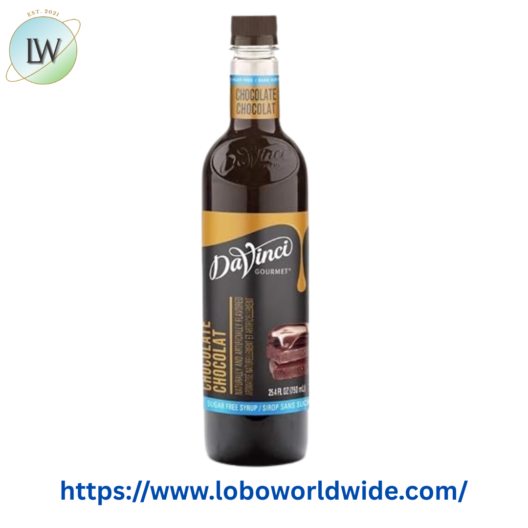 DaVinci Gourmet Sugar Free Chocolate Flavoring Syrup 750 mL