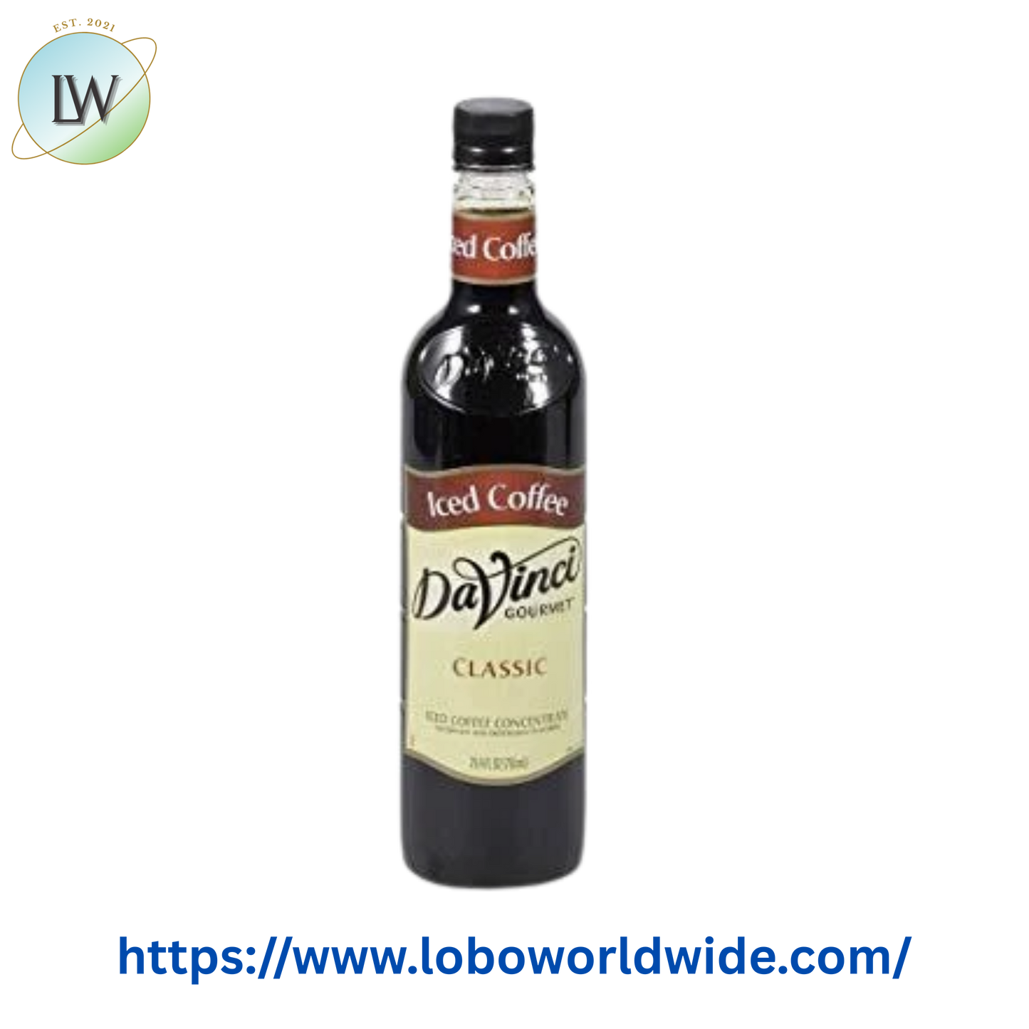 DaVinci Gourmet 750mL Classic Iced Coffee Concentrate