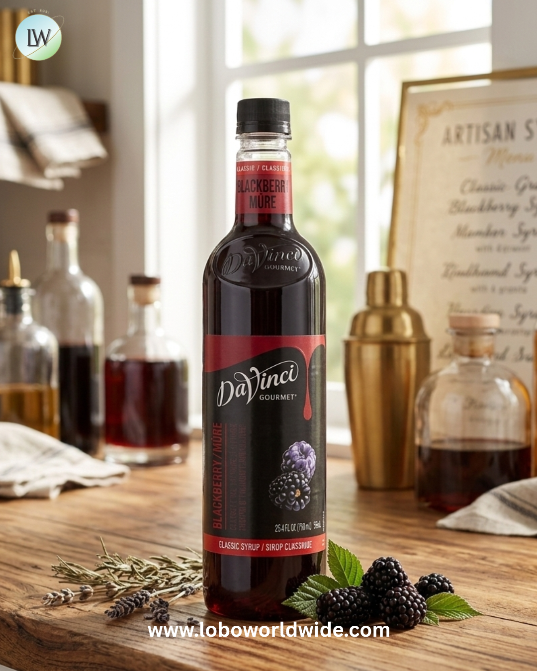 DaVinci Gourmet Classic Flavoring Syrup 750 mL - 12/Case(various flavours)