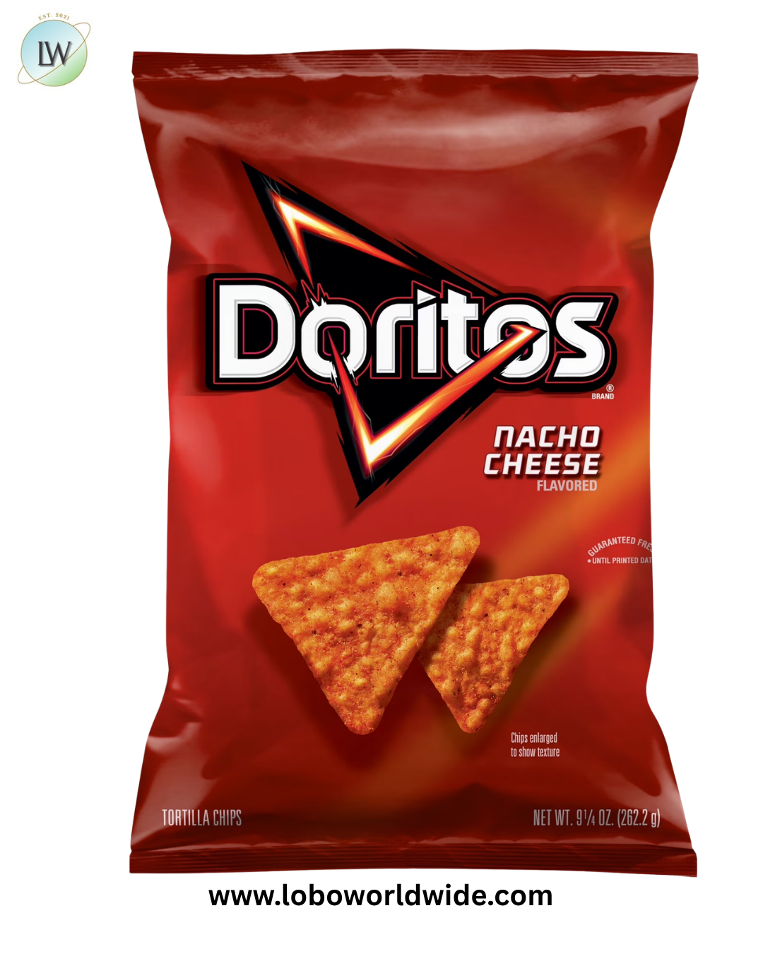 Doritos Nacho Cheese Flavored Tortilla Chips, 9.25 oz Bag