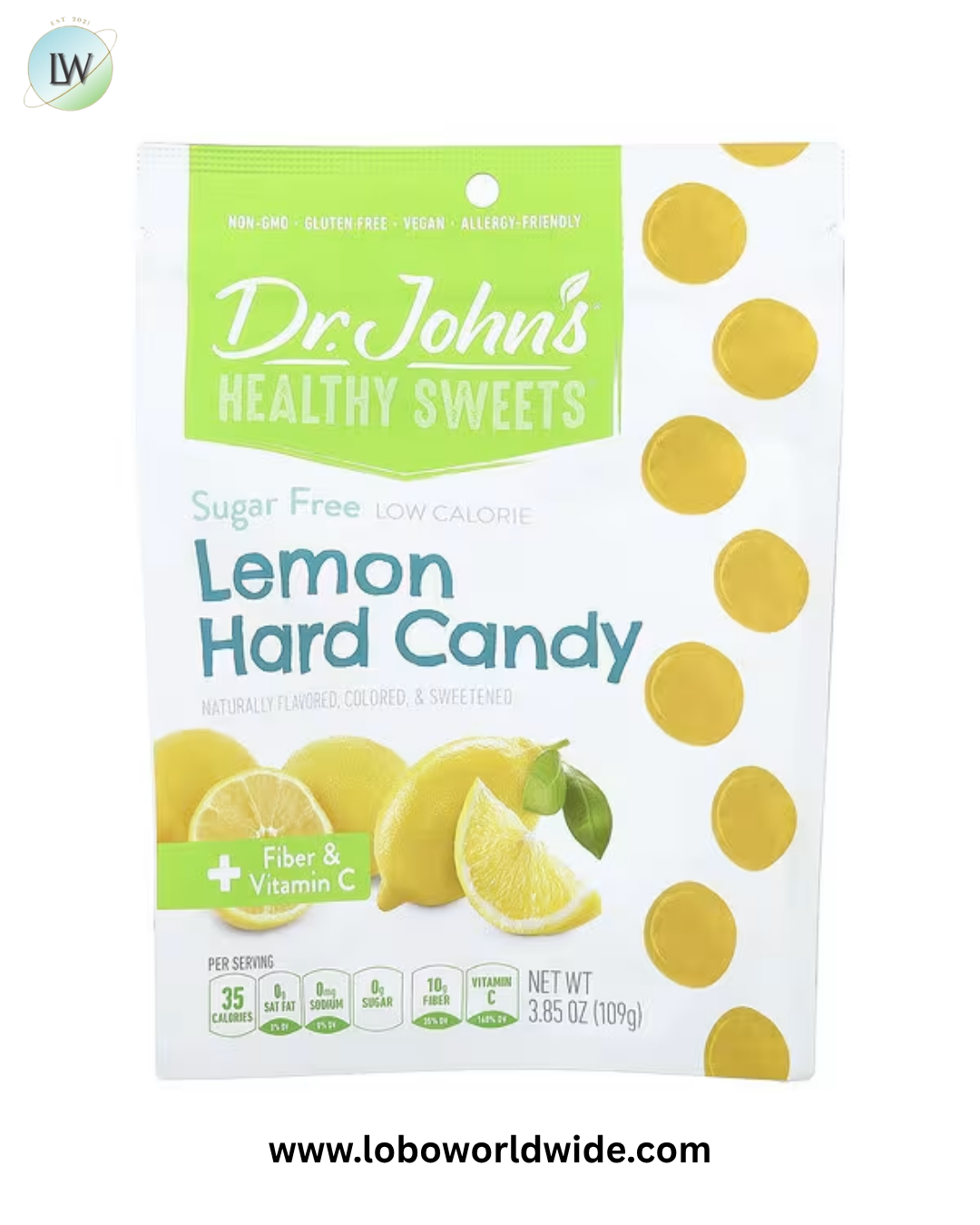 Dr. John's Healthy Sweets, 3.85 oz (109 g)