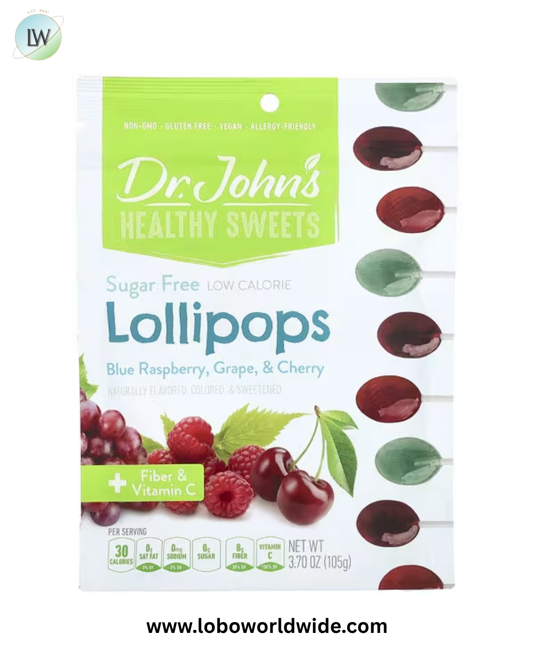 Dr. John's Healthy Sweets, Sugar Free