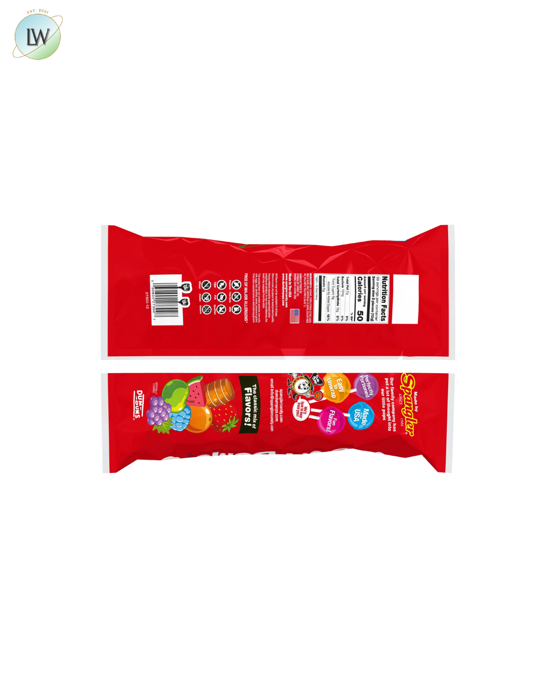 Dum Dums Original Mix Lollipops, 18.5 oz.