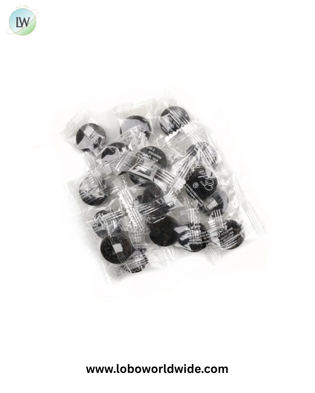 Eda's Black Licorice Sugar Free Candy