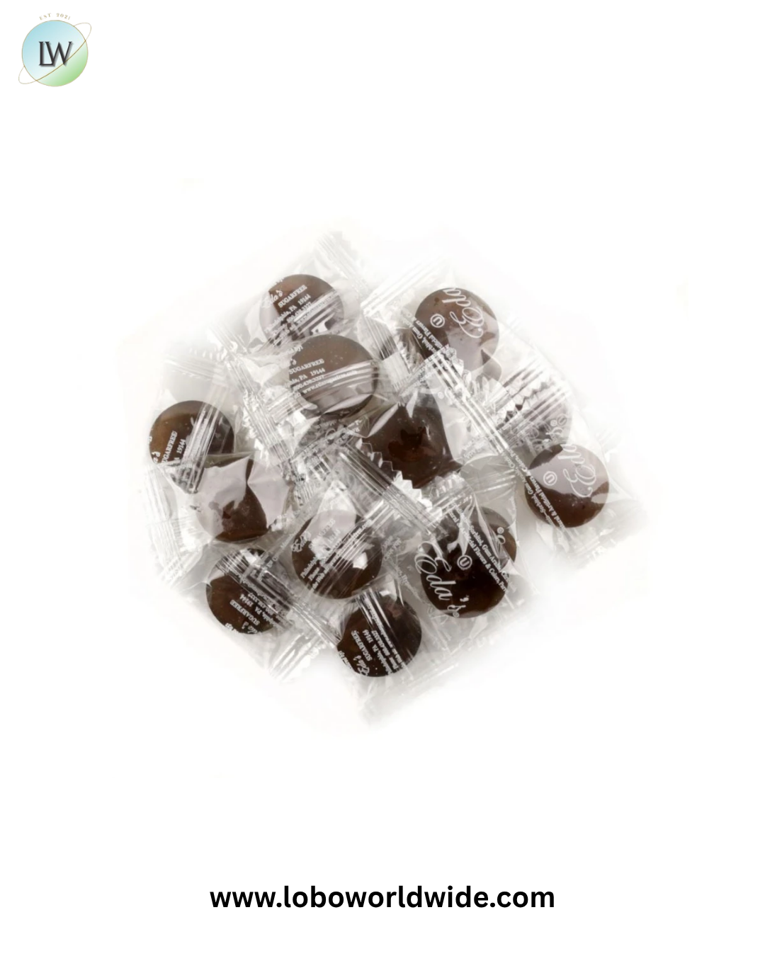Eda's Butter Rum Sugar Free Candy