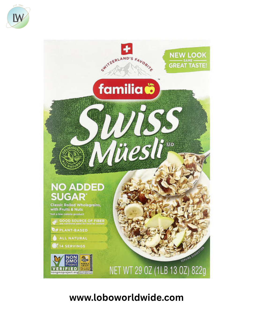 Familia, Swiss Muesli, 29 oz (822 g)
