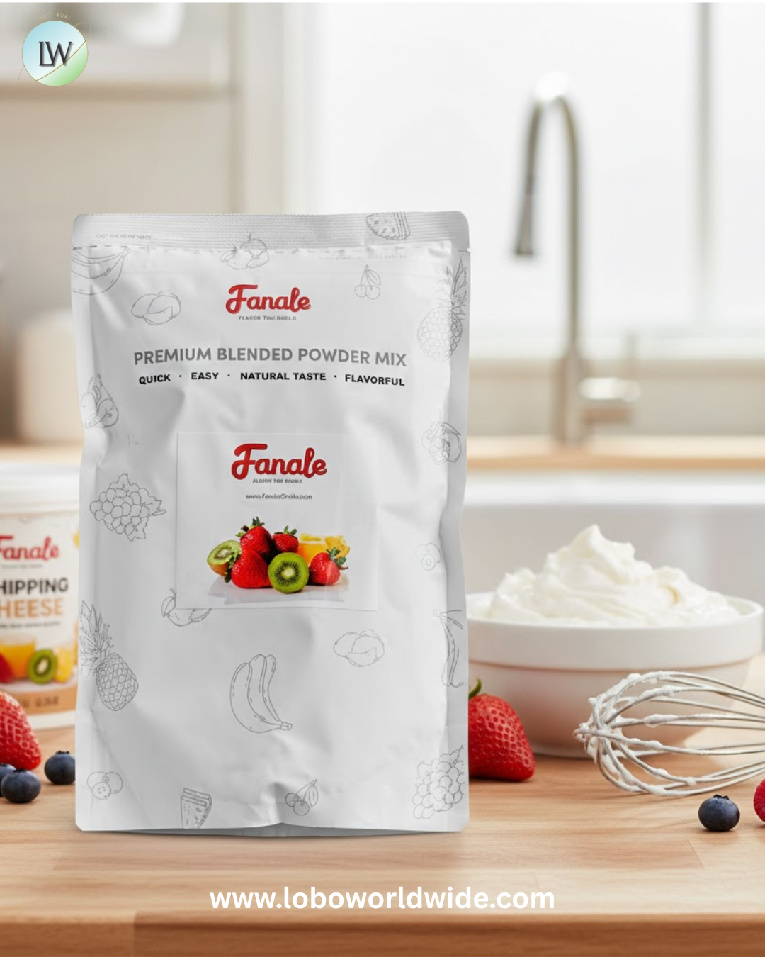 Fanale Powder Mix 2.2 lb.-20/case(various flavours)