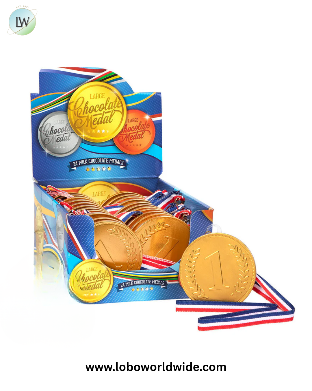 Fort Knox Gold Medallion Chocolate - 24ct