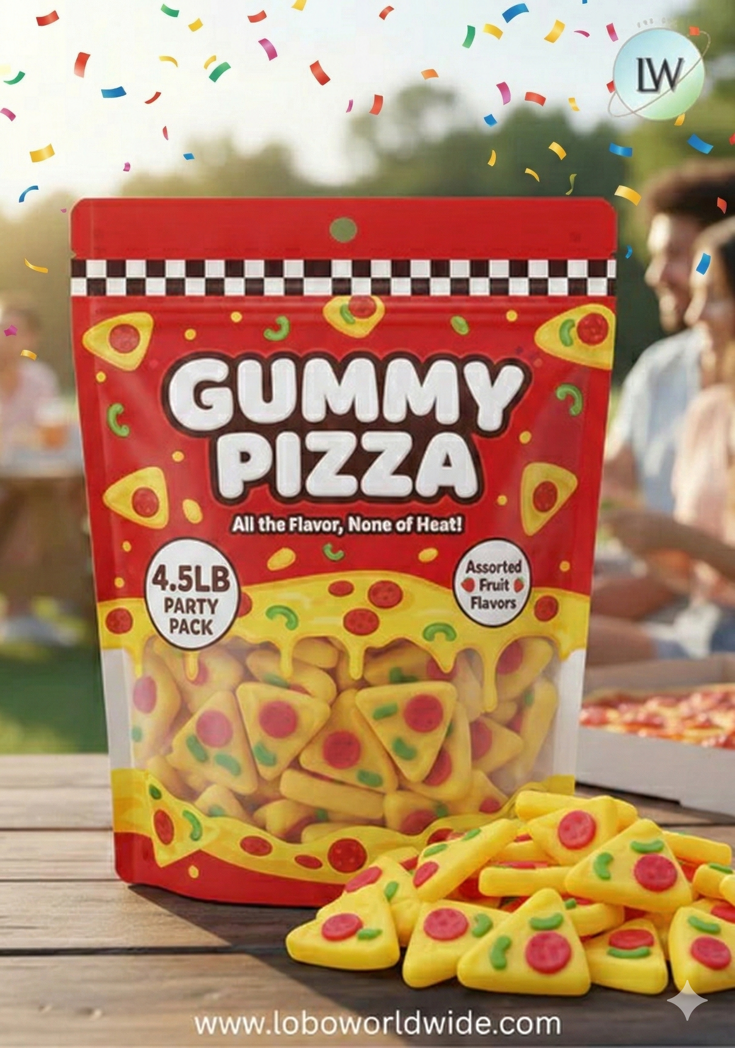 Gummy Pizza(Various Sizes)