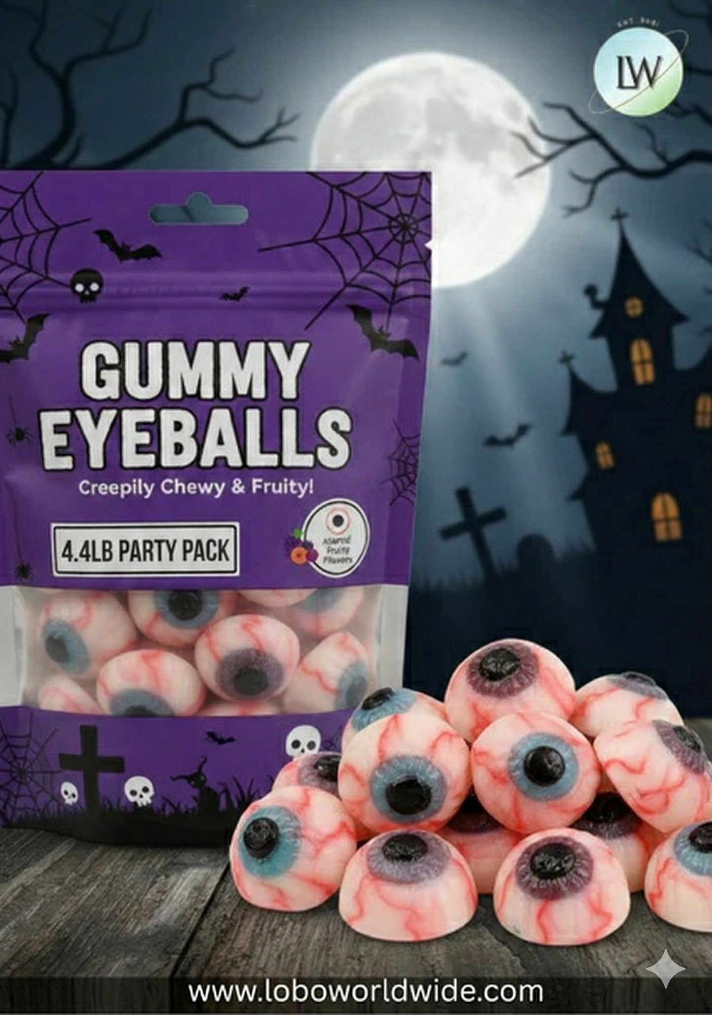Gummy Eyeballs(Various Sizes)