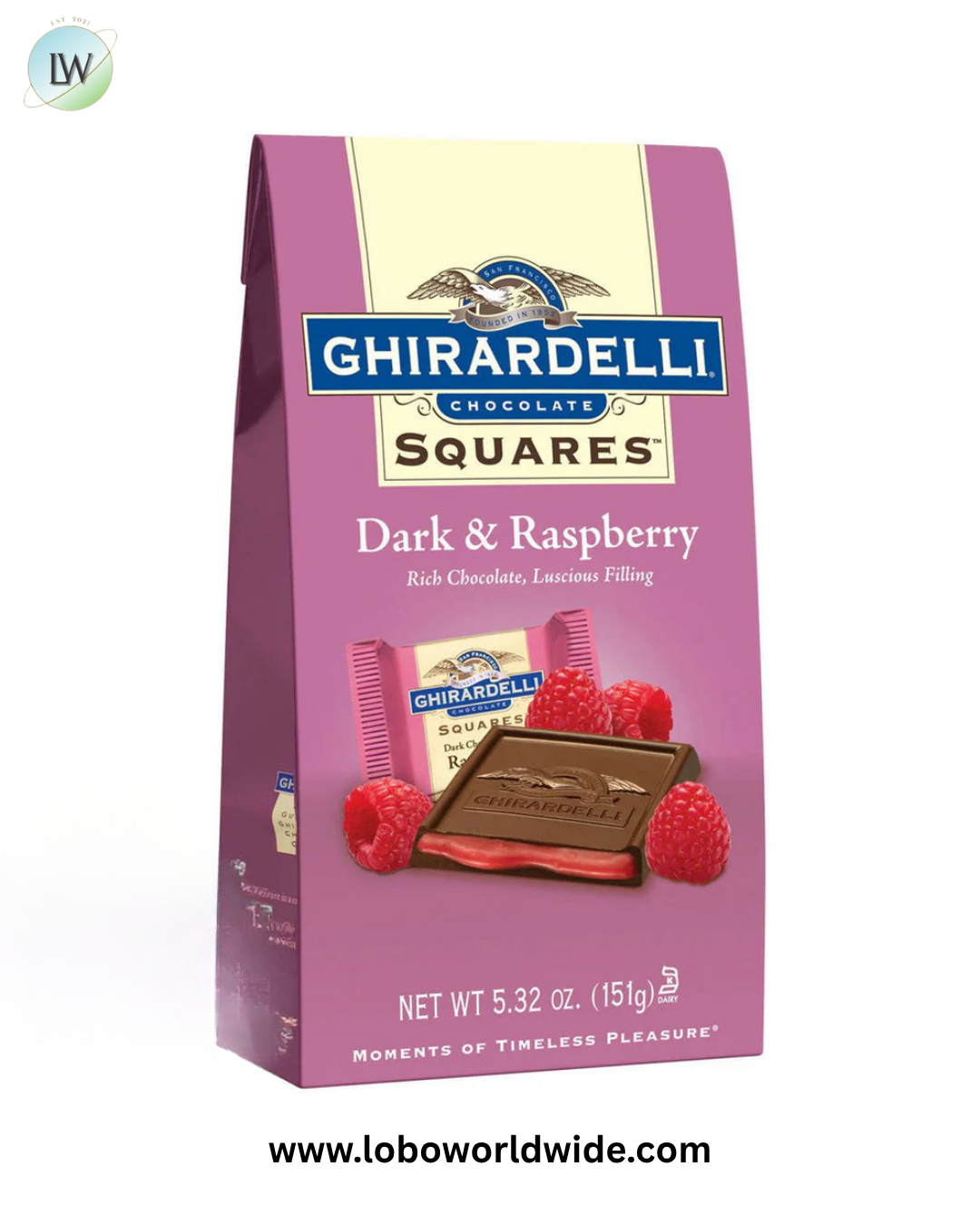Ghirardelli Dark Chocolate - 6ct