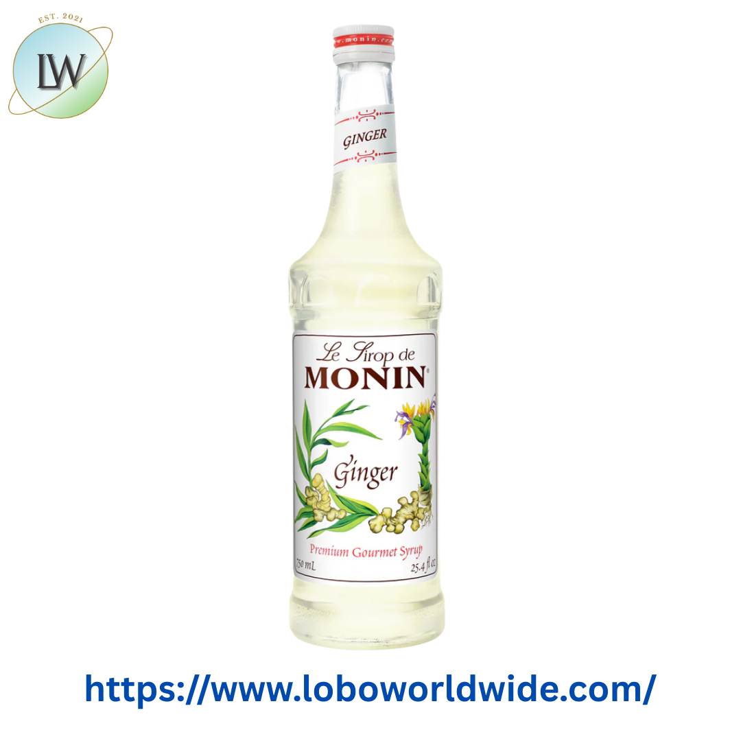 Monin Premium Ginger Flavoring Syrup 1 Liter