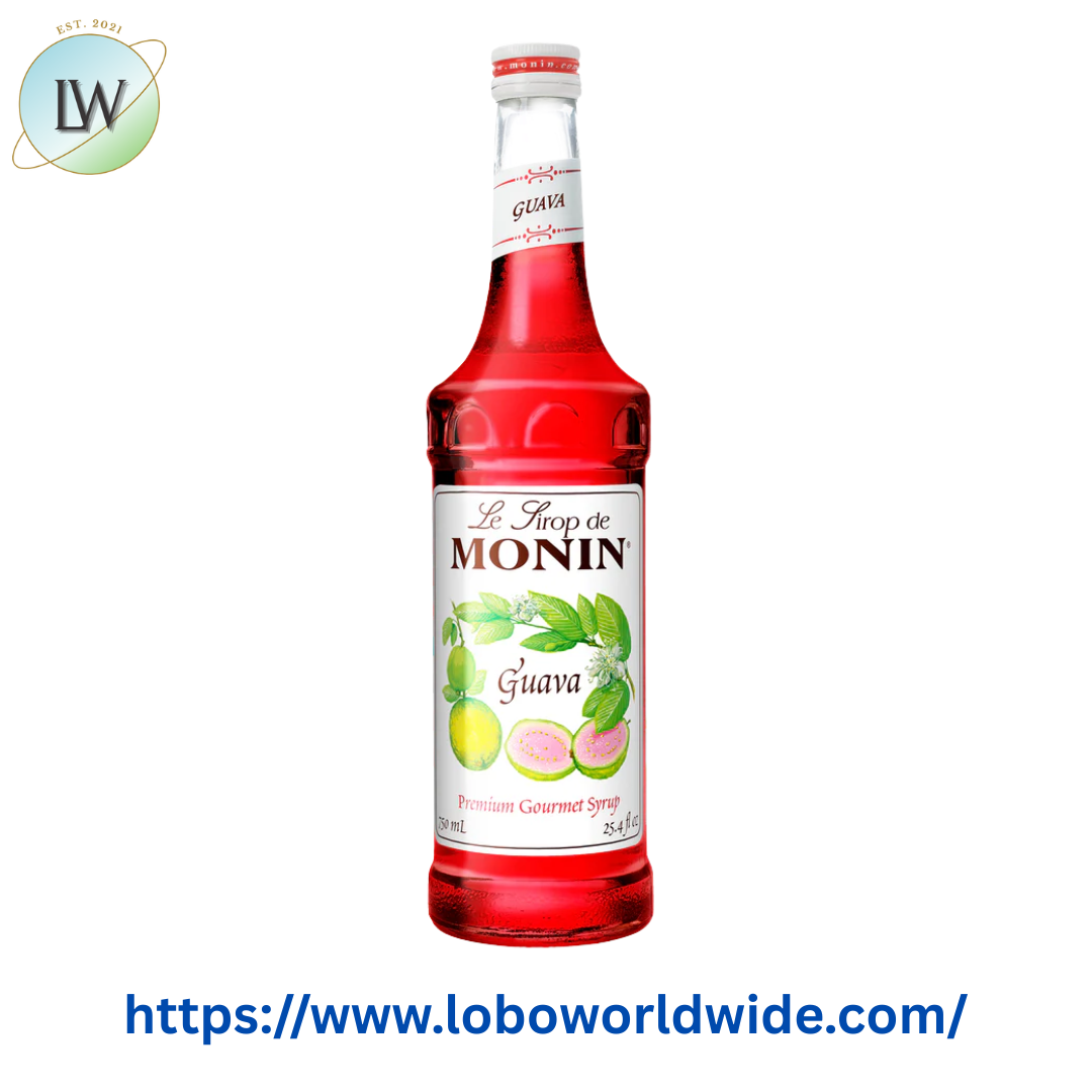 Monin Premium Guava Flavoring / Fruit Syrup 1 Liter