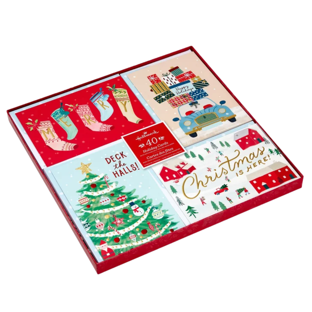 Hallmark Holiday Cards, 40-count - Classic