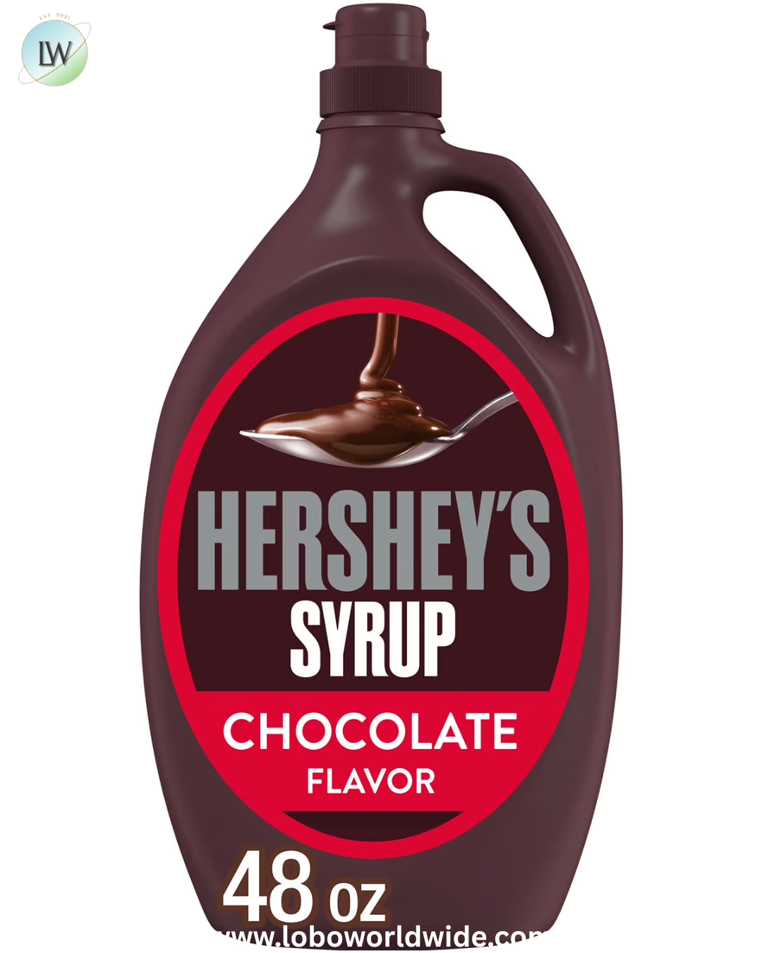 Hershey's Chocolate Flavored Syrup, Bulk Bottle 48 oz