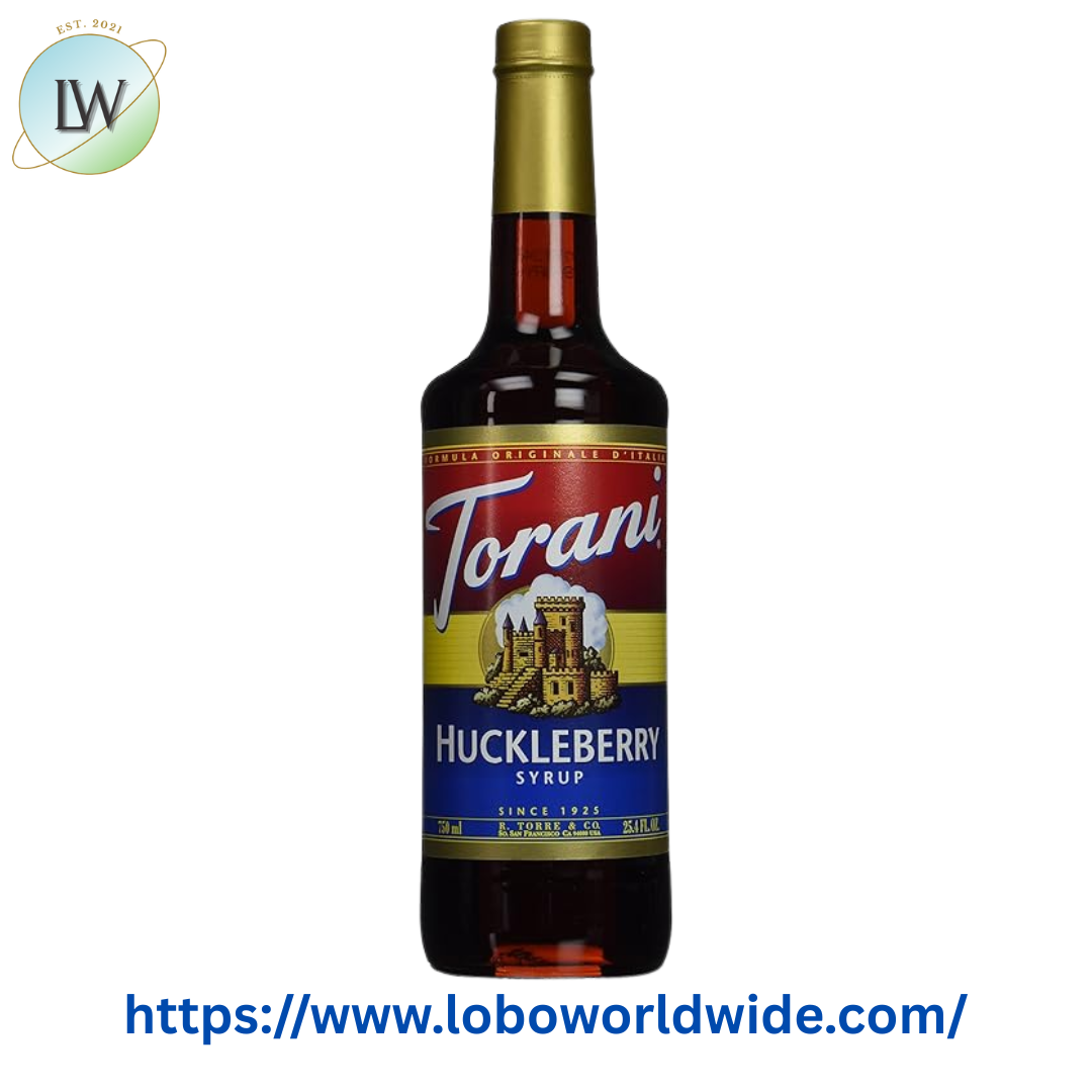 Torani Huckleberry Flavoring / Fruit Syrup 750 mL