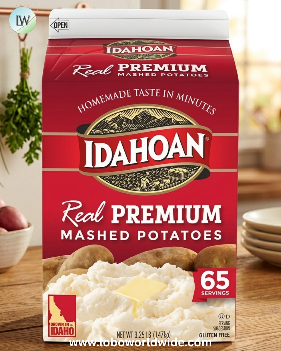 Idahoan, Real Premium Mashed Potatoes, 3.25 lbs