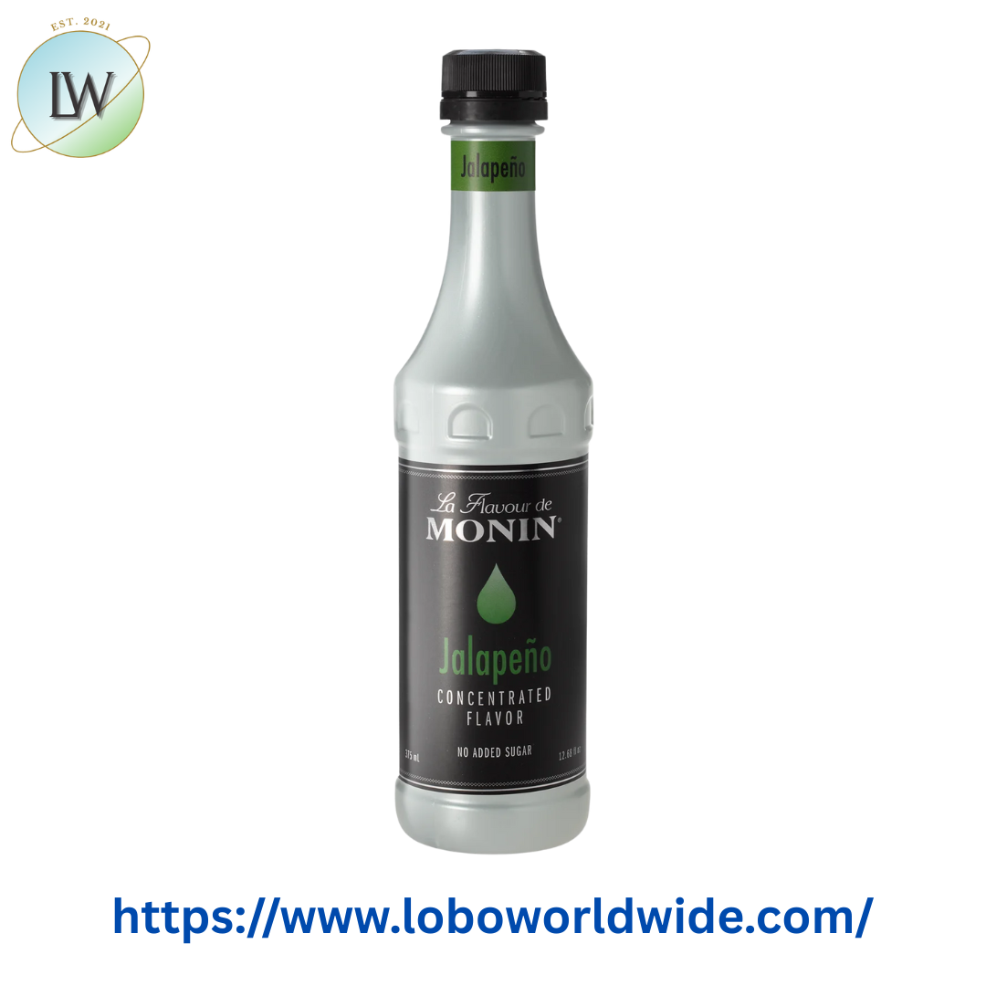 Monin Jalapeno Concentrated Flavor 375 mL