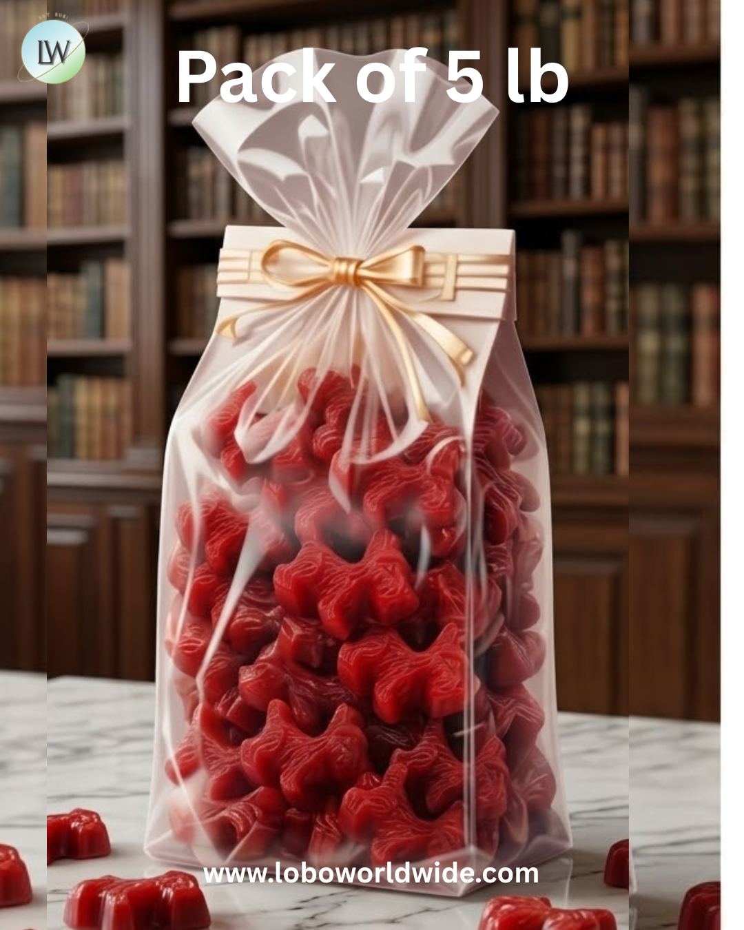 Jelly Belly Red Licorice Scottie Dogs