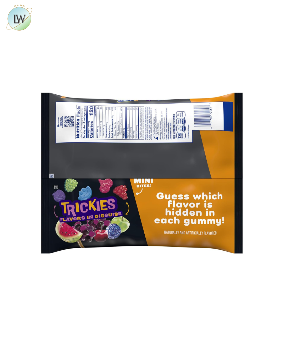 Jolly Rancher Trickies Halloween Mini Gummies, Assorted Fruit, 9.2 oz.
