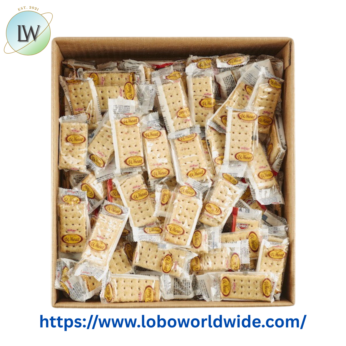 Kellogg's 2 Pack Whole Wheat Crackers - 300/Case